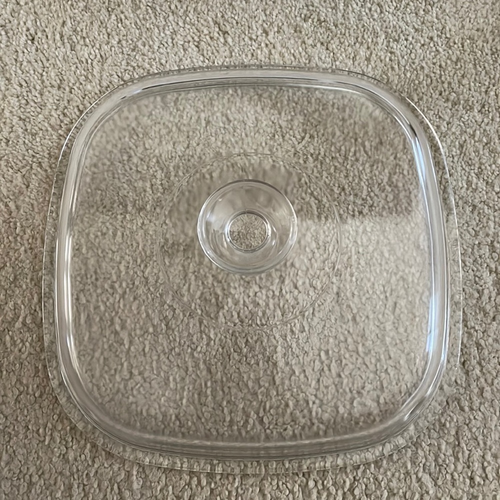 Pyrex A 12 C corningware square lid